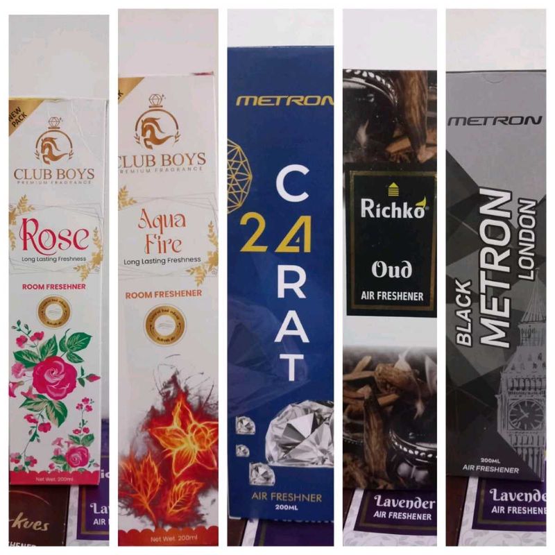 Assorted Room Air Fresheners - Variety Scents!