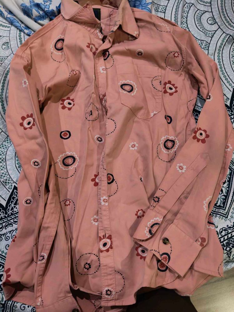 Patterned Casual Shirt