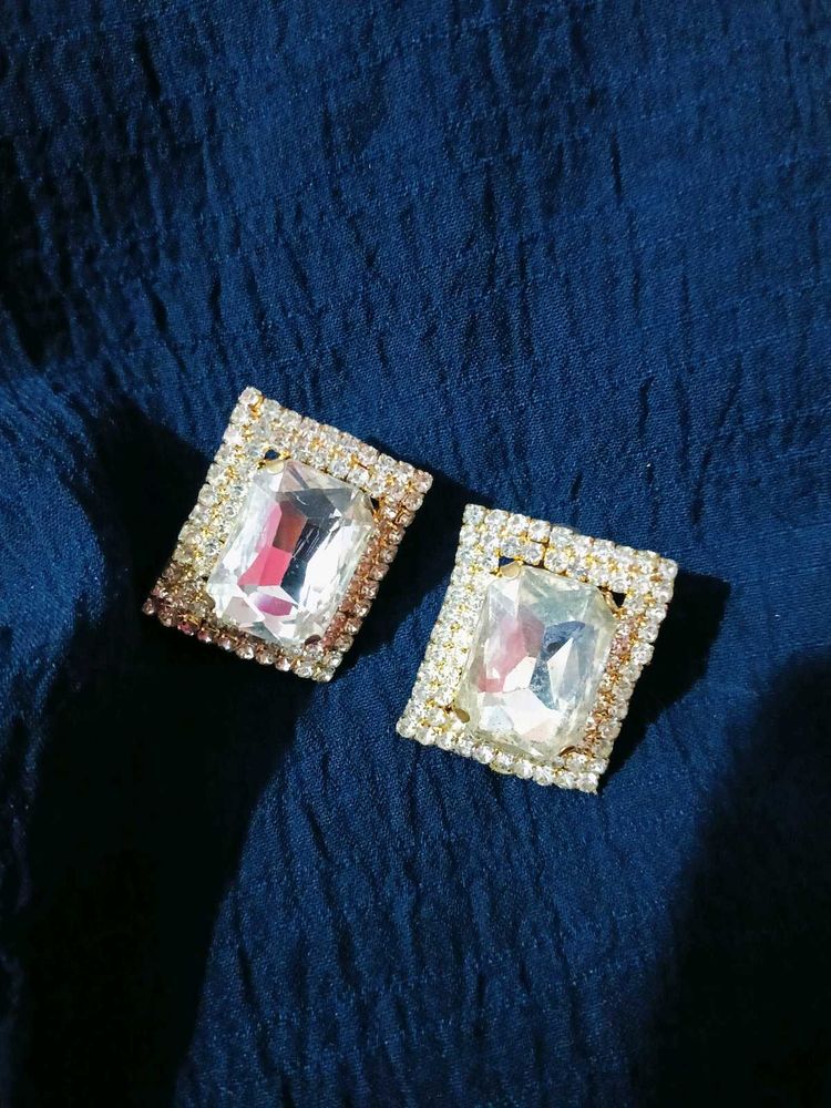 Sparkling Gem Earrings