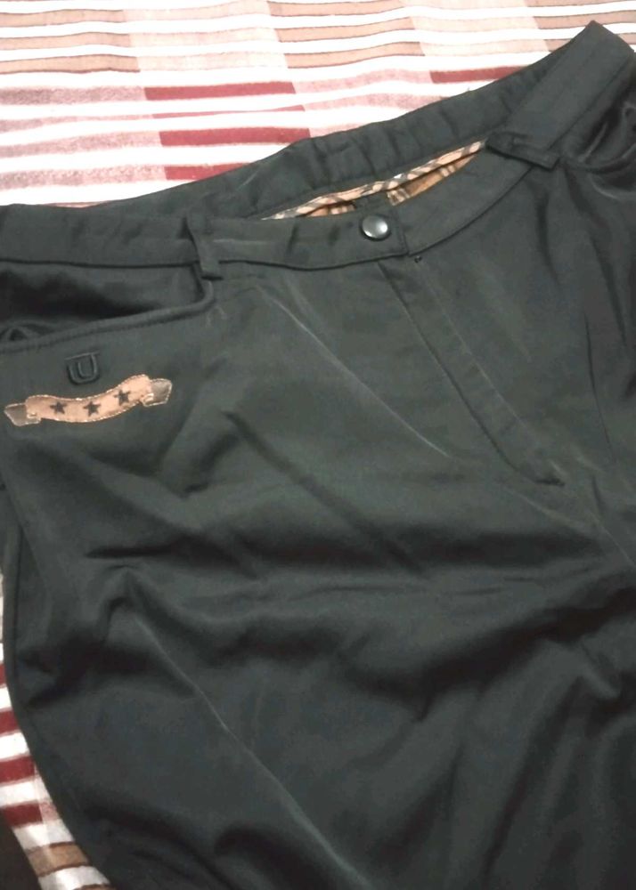 Shining Satin Pant For Winter