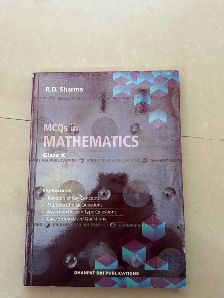 R.D. Sharma MCQs in Mathematics Class X