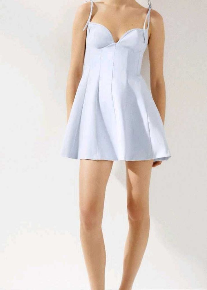 Light Blue Mini Dress