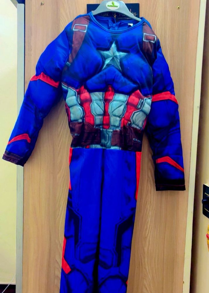 Captain America kids costume