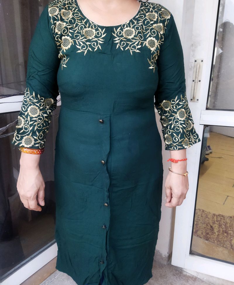 Embroided Kurti Beautiful