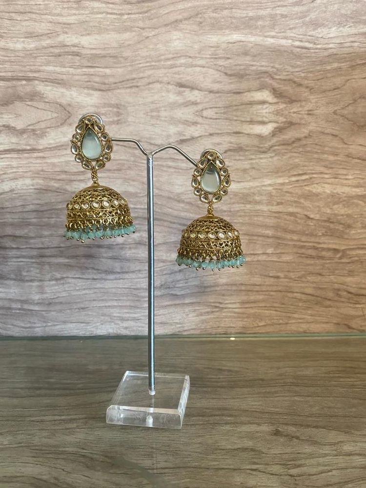See Green Jhumkas
