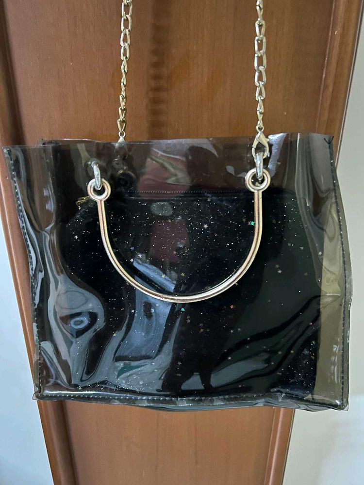 Black Sparkle Bag