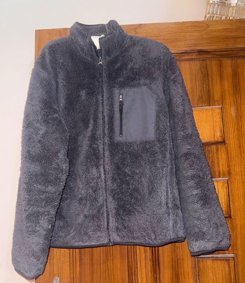 Gray Fleece Jacket