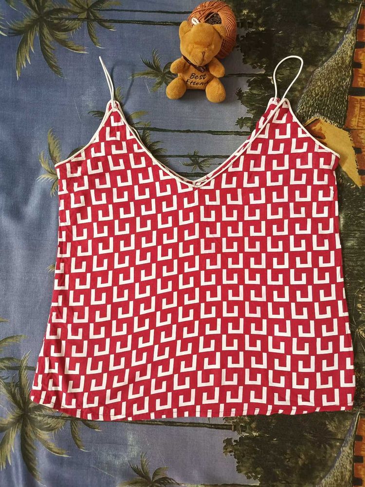 V Neck Crop Top