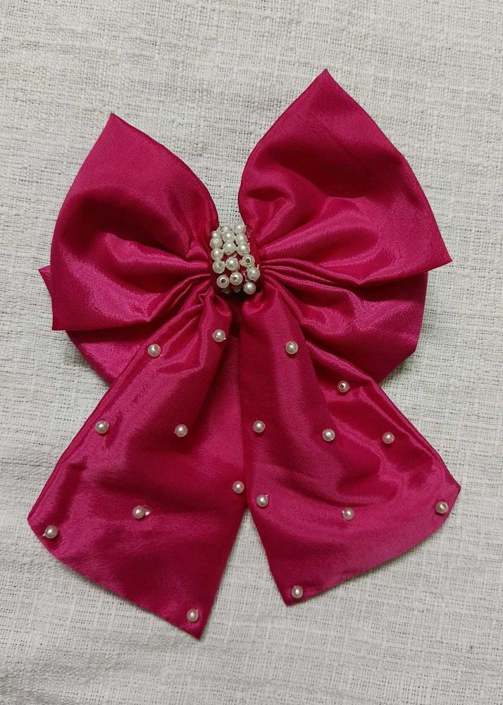 Pink bow