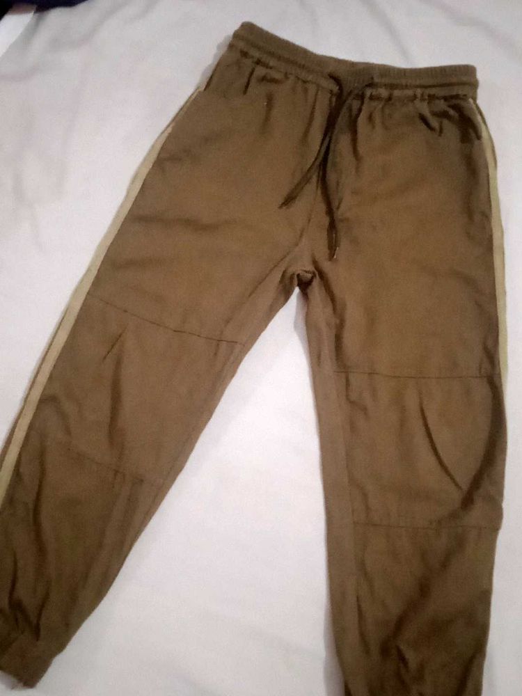 Casual Olive Green Joggers