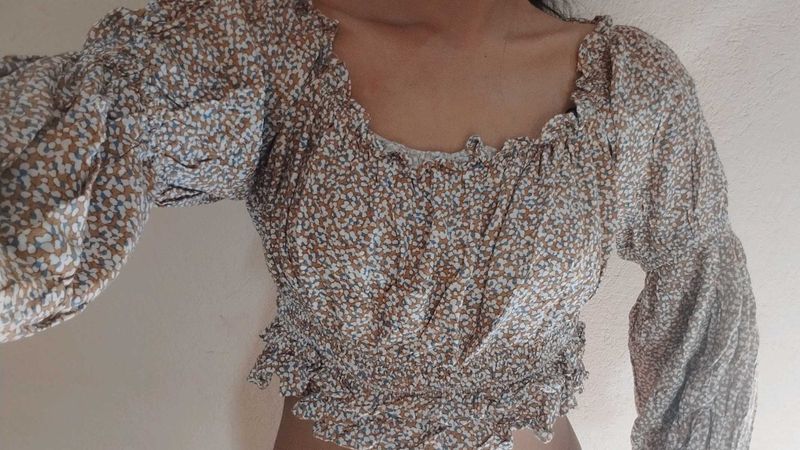 Floral Print Top