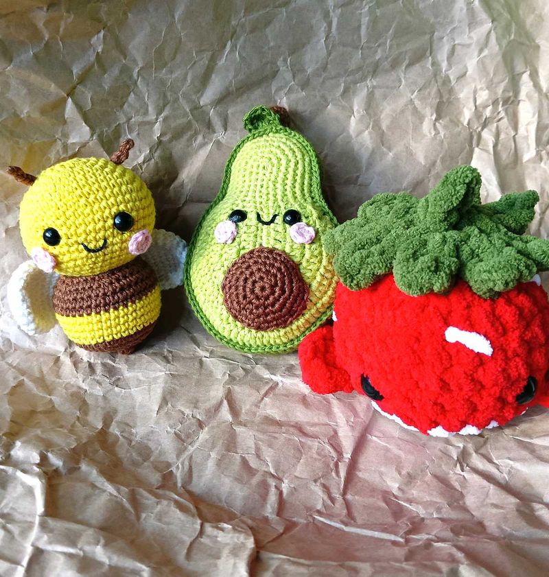 Crochet Toys Set