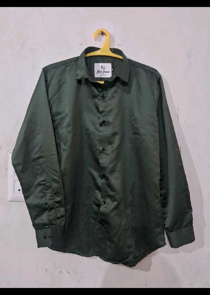 Olive Green Shirt - Men's Casual Style
