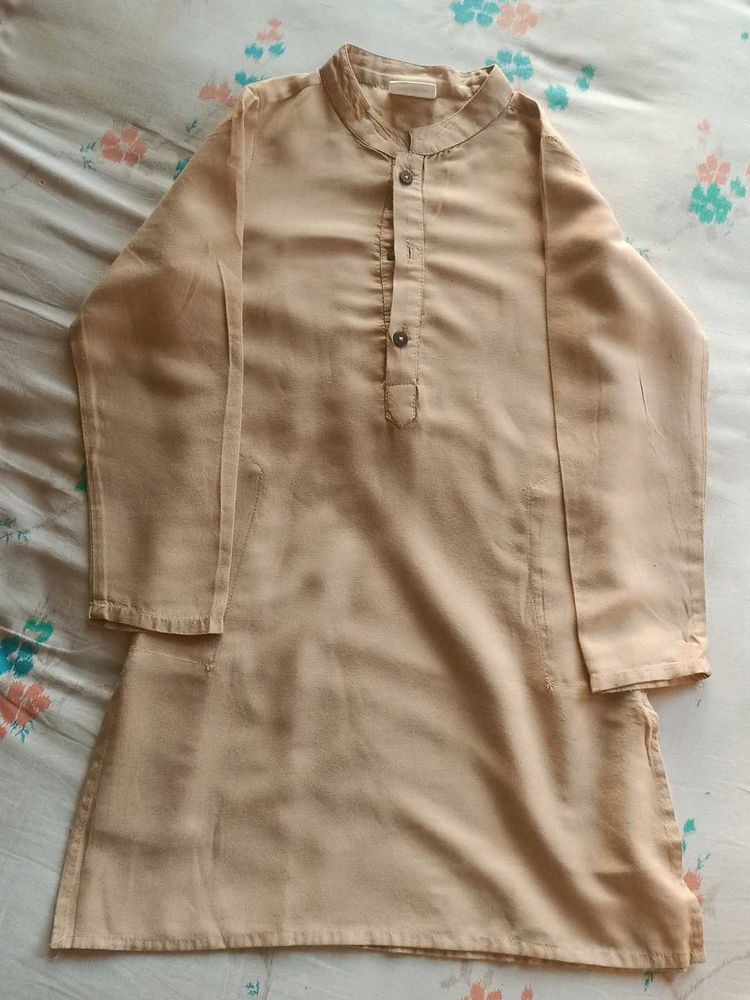 Beige Kurta Set