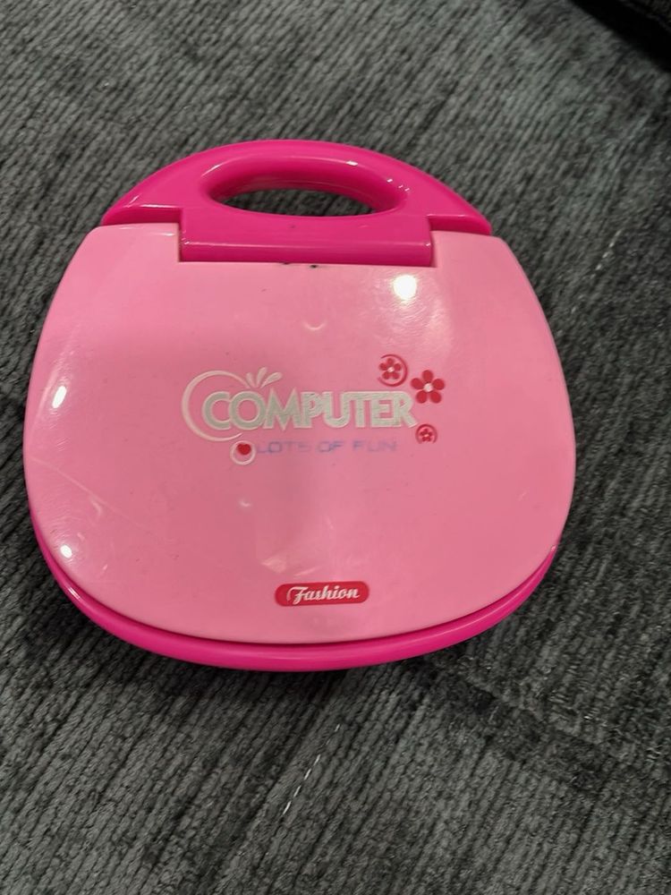 Pink Toy Laptop