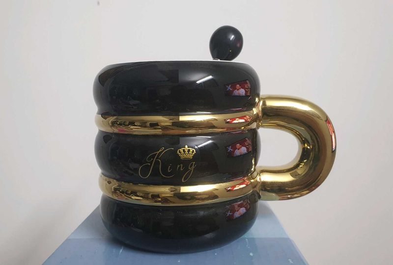 King Mug with Spoon