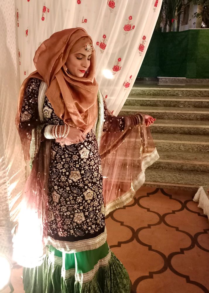 Farshi Sharara Wedding Wear