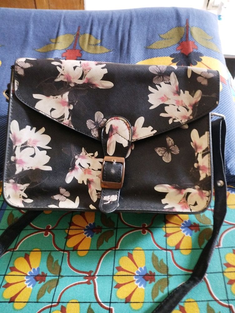 Black Color Sling Bag