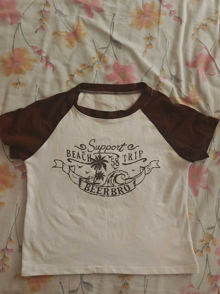 Urbanic Graphic crop Tee