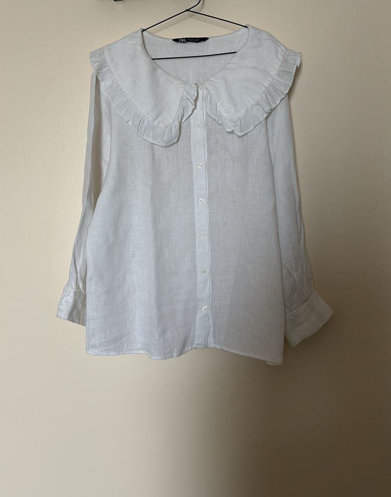 Peter Pan Collar Top from ZARA