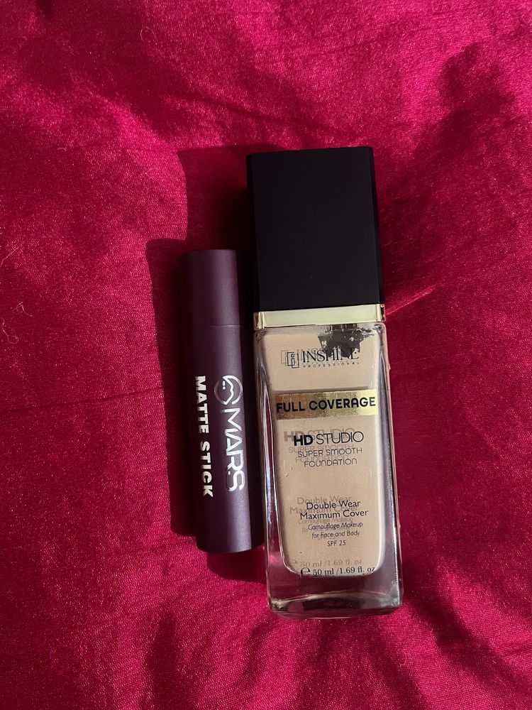 Foundation &amp;lipstick Combo