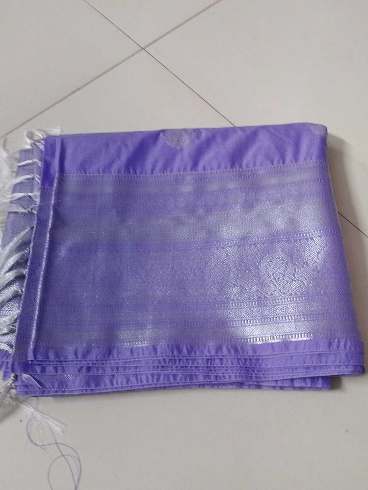 Elegant Lavender Saree