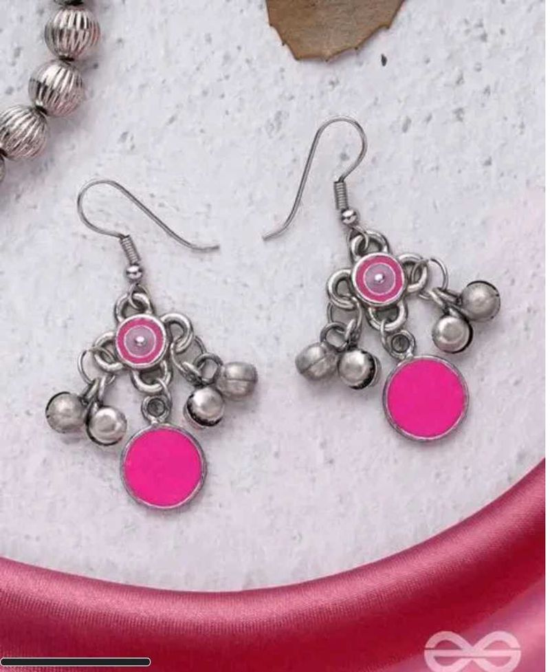 Oxidised Silver Earrings