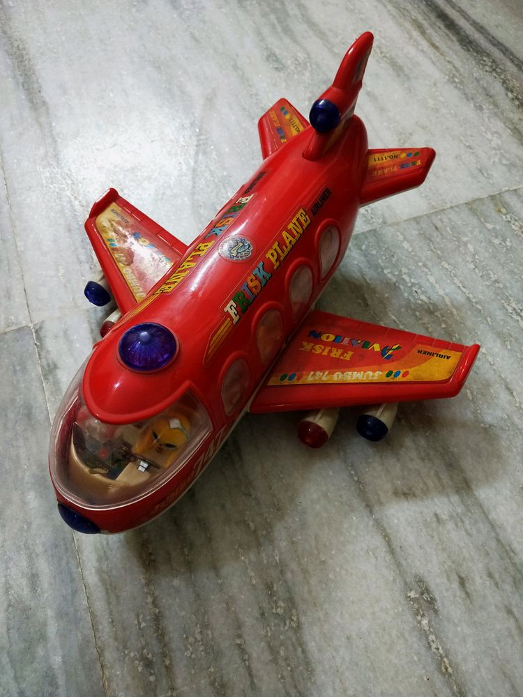 Jumbo Passenger Airplane Toy