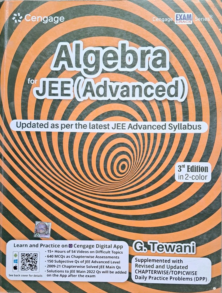 Cengage Algebra (JEE ADVANCE) Third Edition