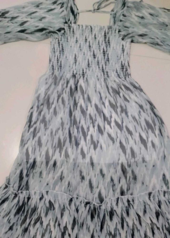 Chic Animal Print midi