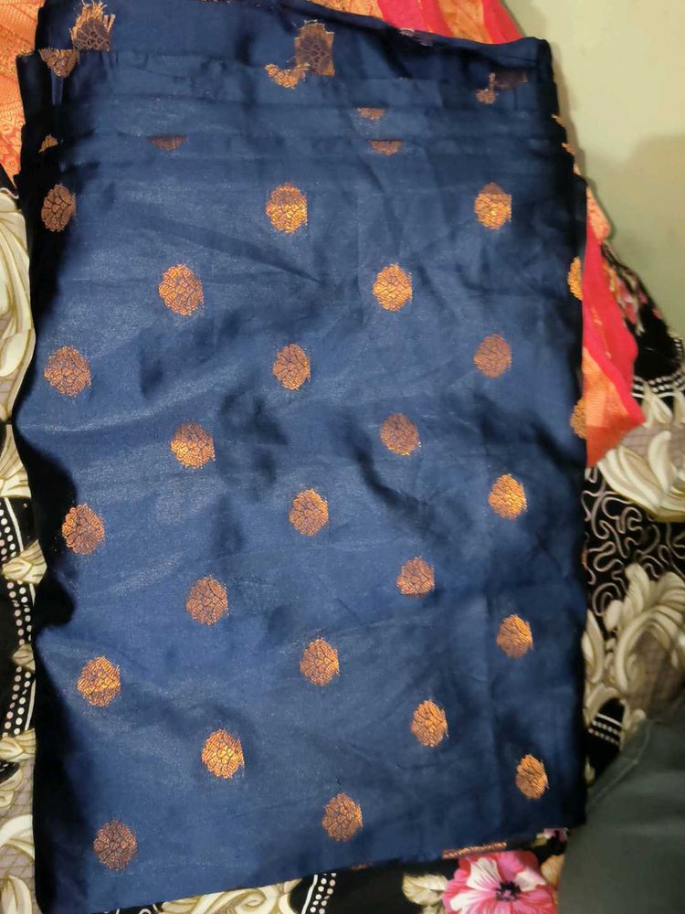 Gold Zari Work Saree
