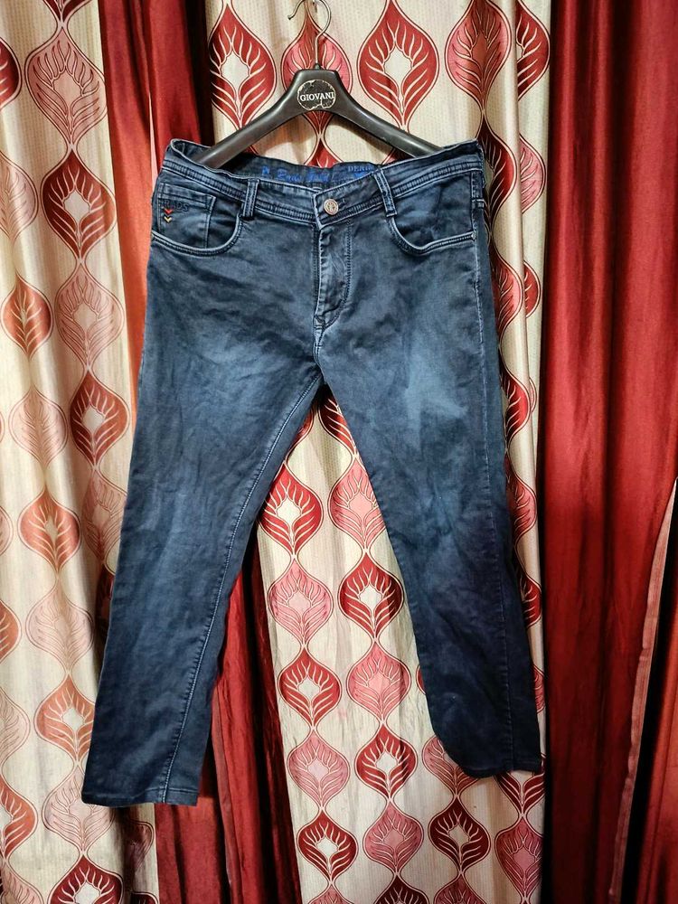 Navy Blue Slim Fit Jeans 👖