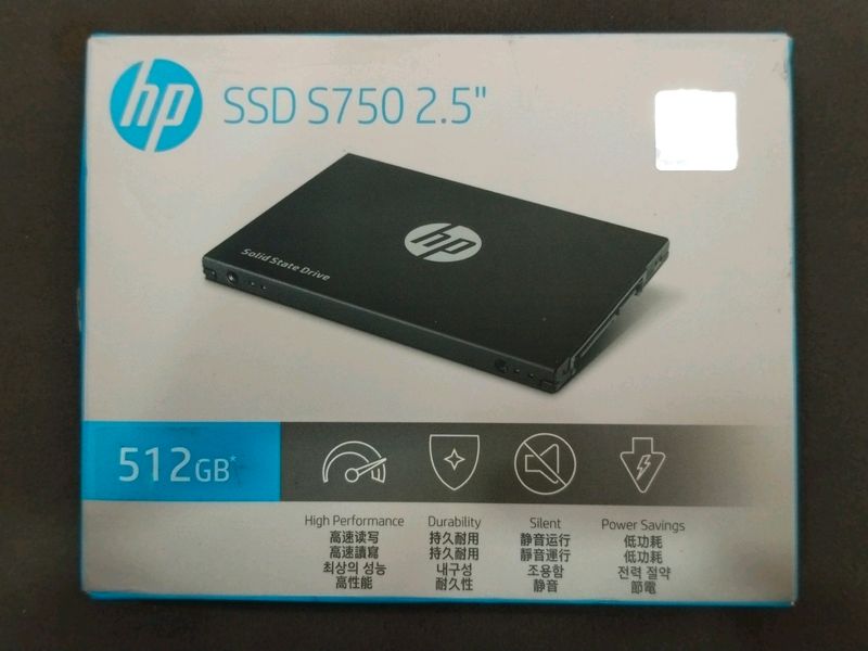HP SSD S750 2.5&#34; 512GB