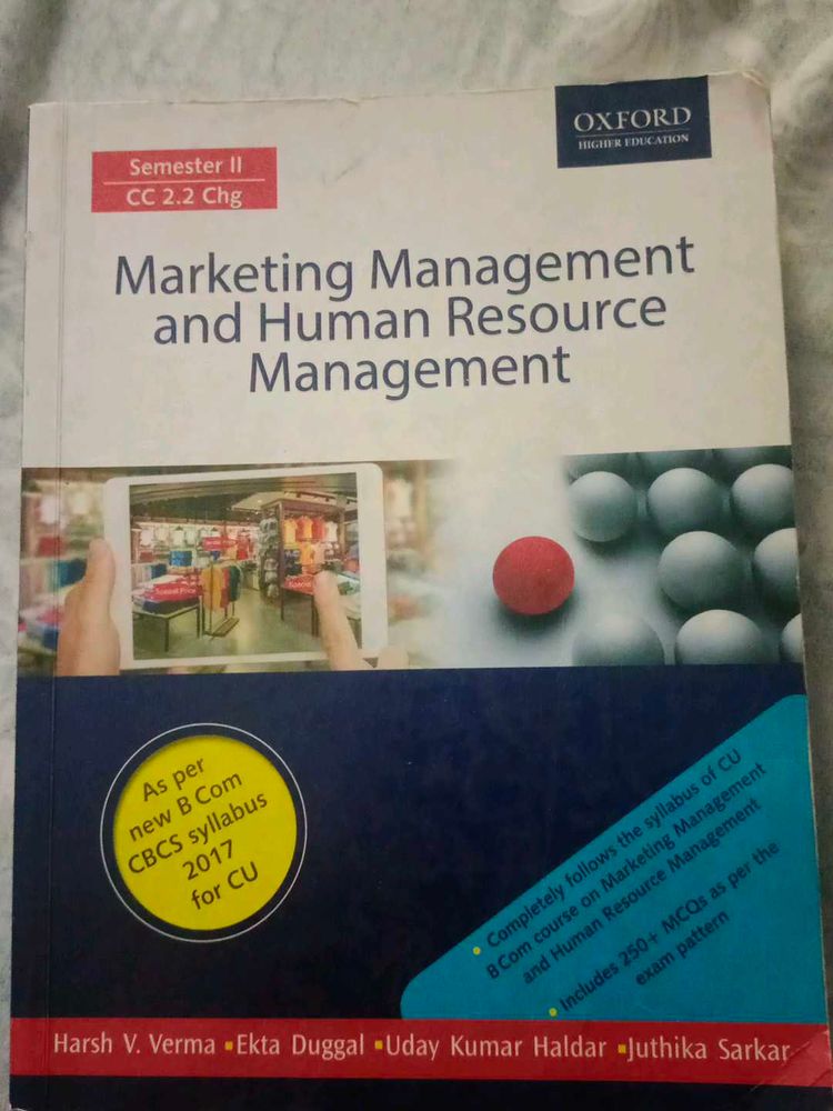 Marketing Management &amp; HR Textbook