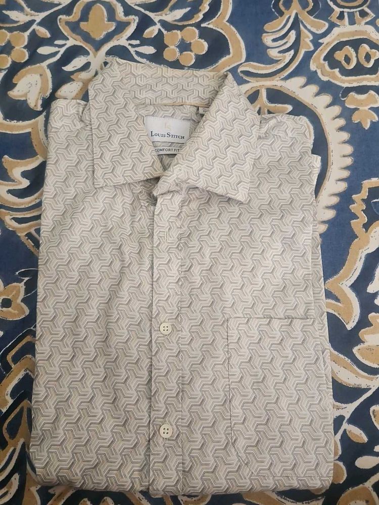Stylish Patterned Party Wear  Shirt