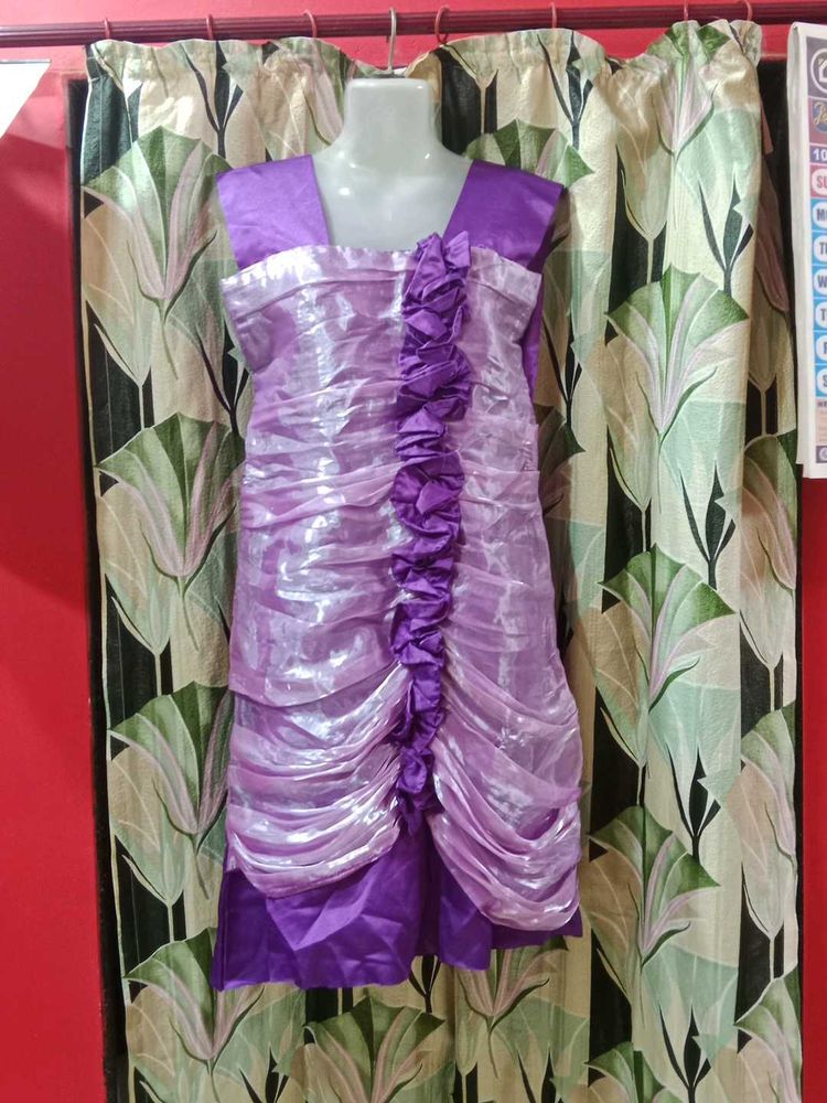 Purple Party Dress