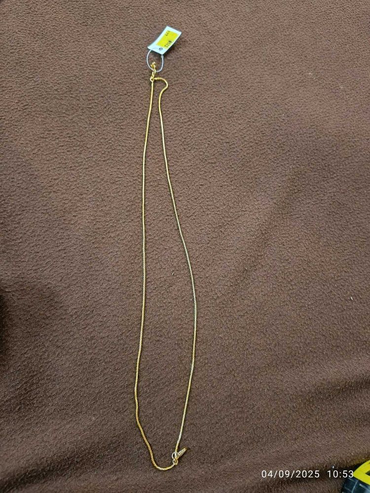 New Unused Gold Plated Chain