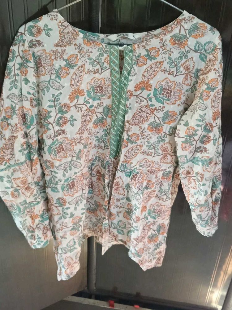 Floral Print Top
