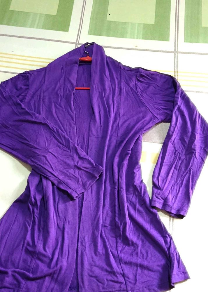 Purple Open Shrug 💜