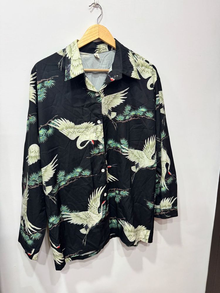 Flamingo Printed Shirt