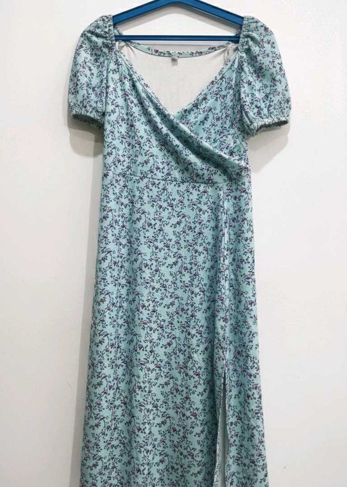 Floral Print Midi Dress