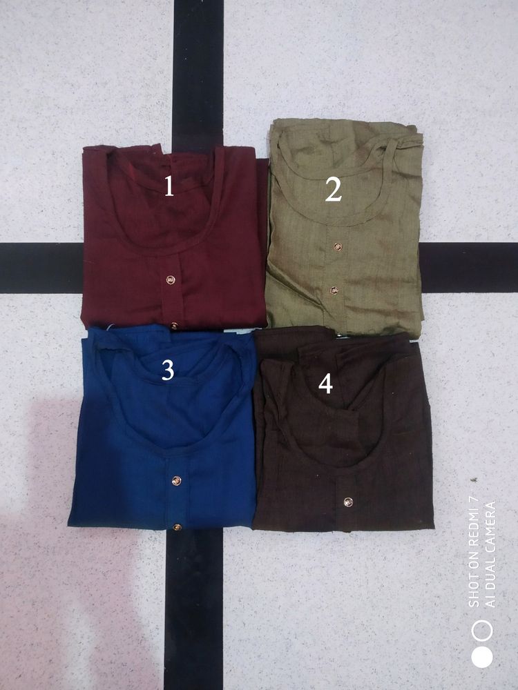 New Plain Summer Special Kurtis Combo Offer