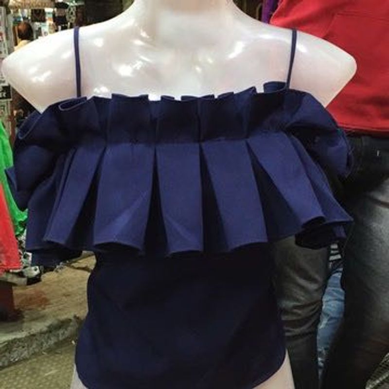 Blue  Tops&amp;tunics