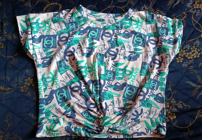 Chanel Print Tee
