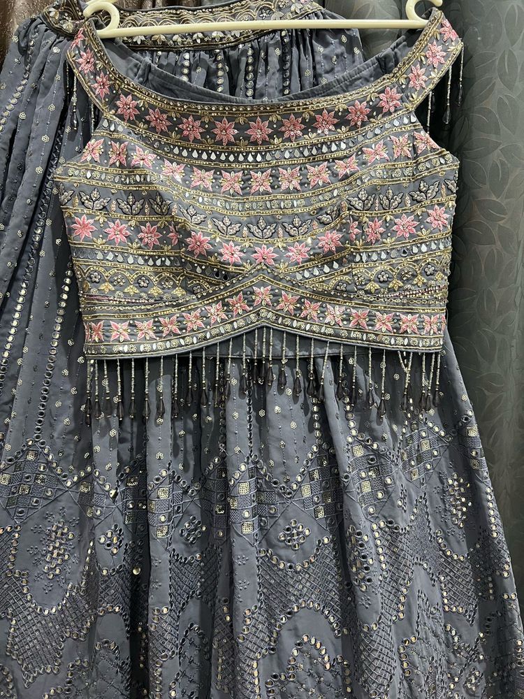 Embroidered Lehenga Choli Set