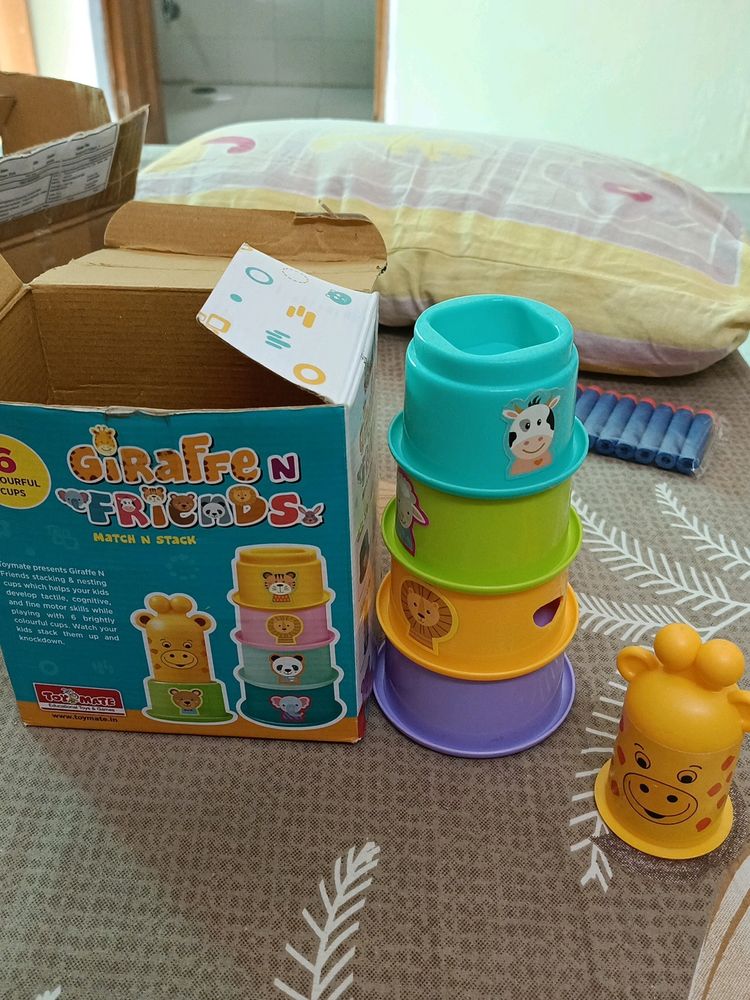 Match And Stack Game For Kids