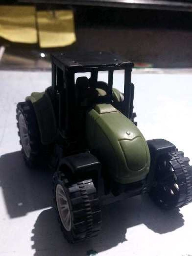 Toy Tractor - Green &amp; Black