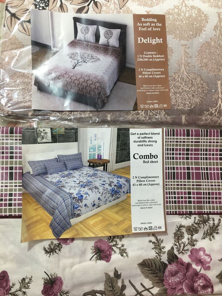 Combo Of Two Bedsheets