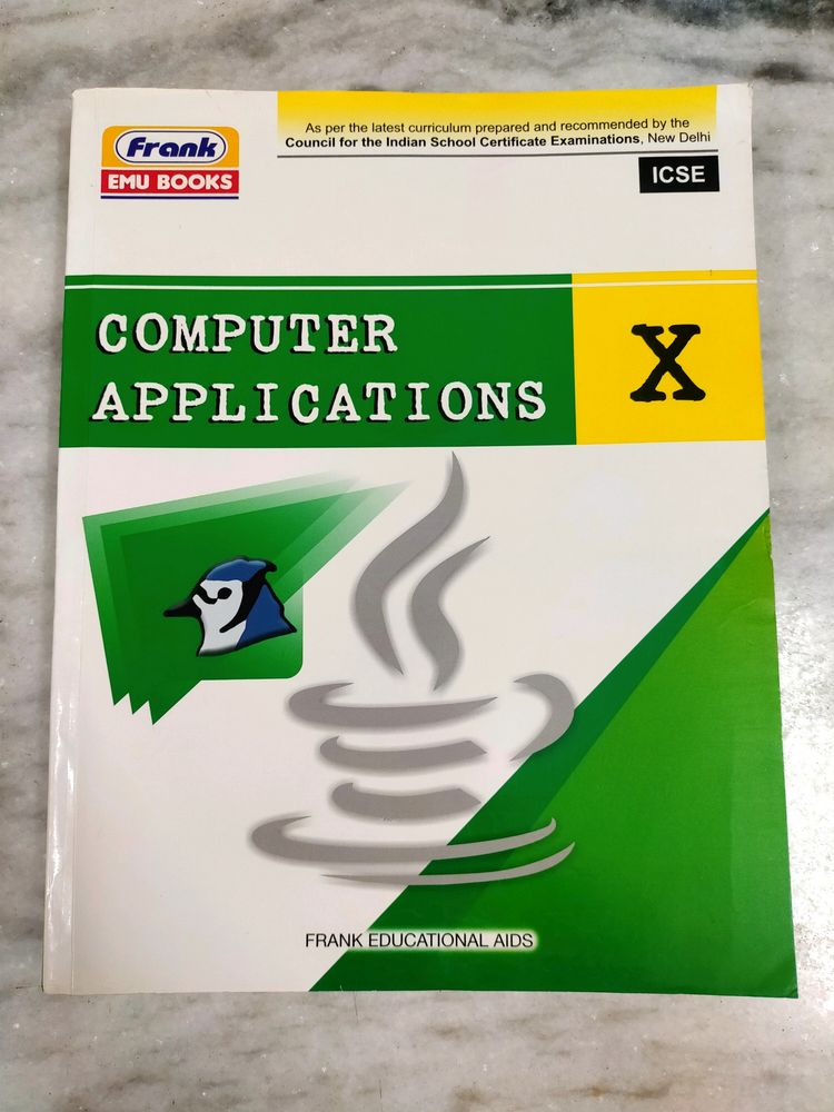 Frank Computer Applications Class 10 ICSE