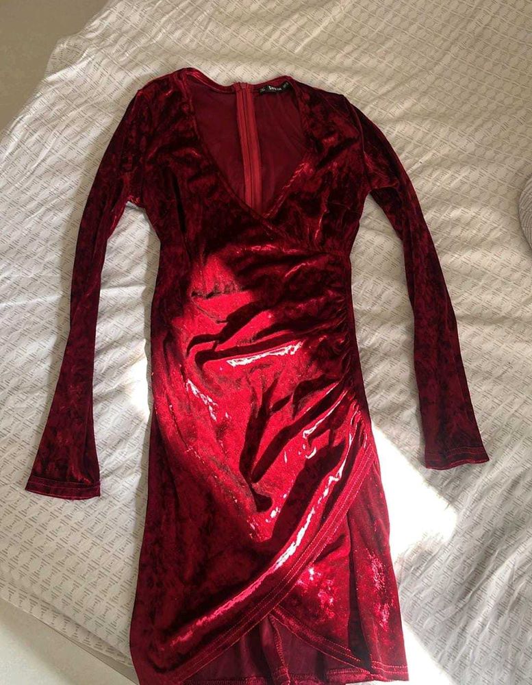 Velvet Mini Dress